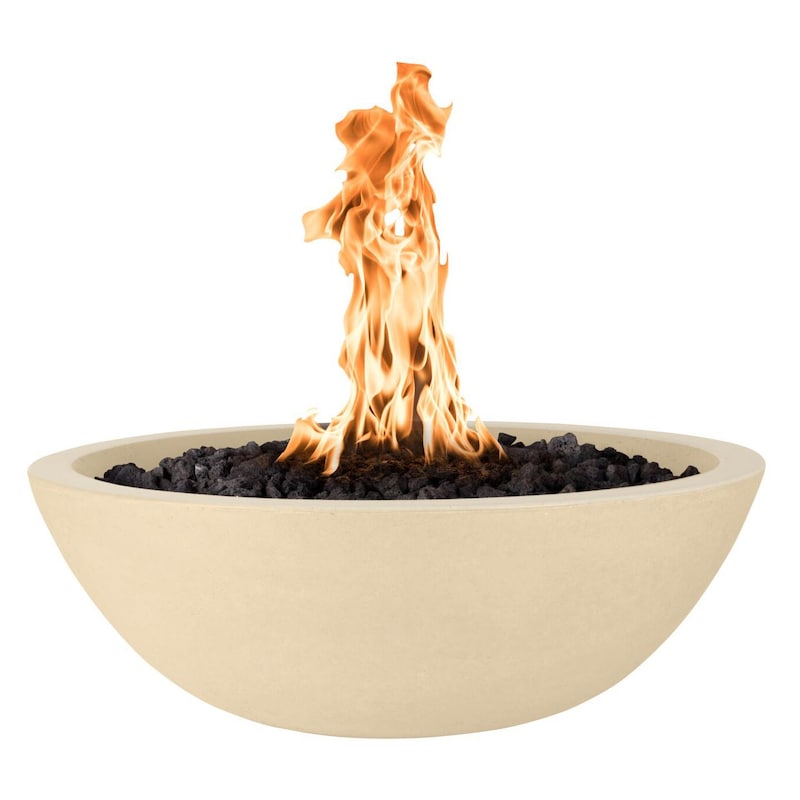 Top Fires by The Outdoor Plus Sedona 27-Inch Propane Gas Fire Bowl - Match Light