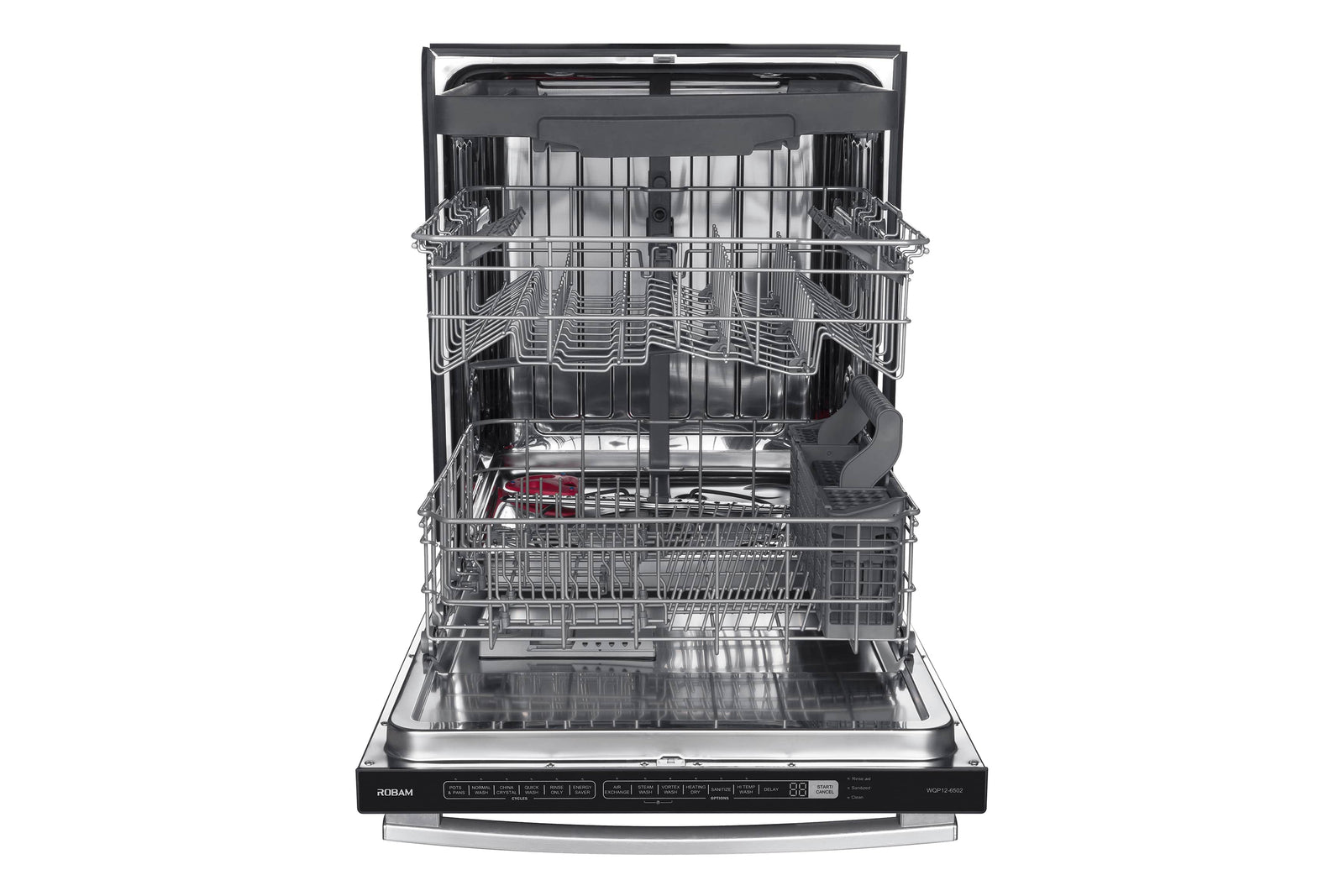 ROBAM 24-Inch Quiet Dishwasher in Stainless Steel (W652)