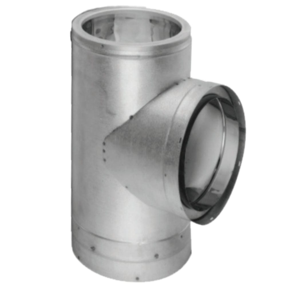 DuraVent DuraTech 16" Diameter Chimney Tee with Cap - 16DT-T