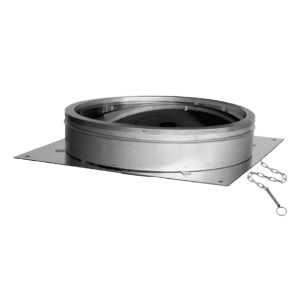 DuraVent DuraTech 20" Diameter Chimney Anchor Plate with Damper - 20DT-APD