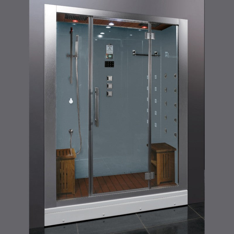 Ariel Platinum DZ972F8 Steam Shower-White