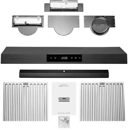 Hauslane Under Cabinet Touch Control Range Hood with Stainless Steel Filters