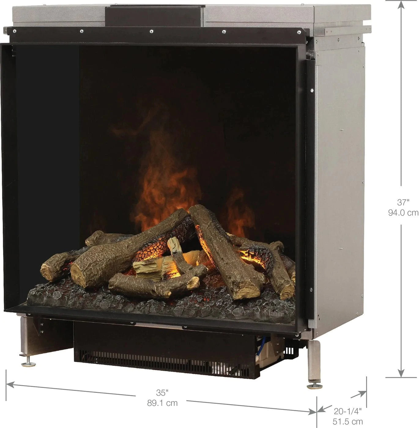 Faber e-MatriX Series 1 Sided Water Vapor Fireplace - FEF3226L1