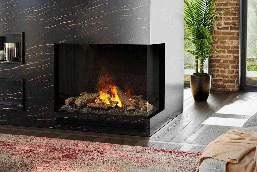 Faber e-MatriX Series 2 Sided Right Water Vapor Fireplace - FEF3226L2R