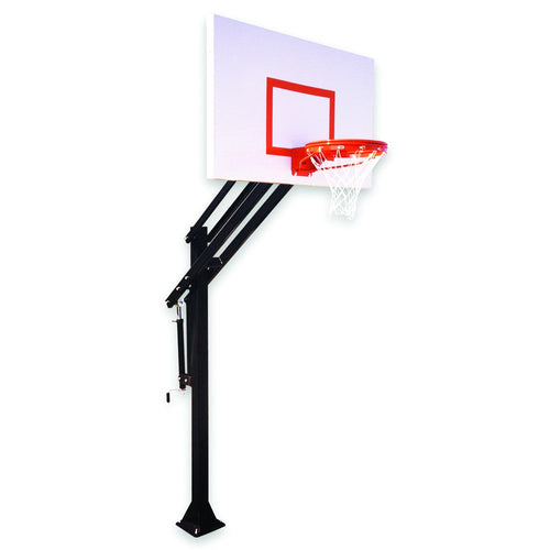 First Team Attack In Ground Adjustable Basketball Goal Attack II-1