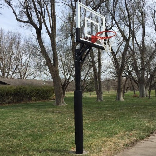 First Team Champ In Ground Adjustable Basketball Goal  Champ II-1