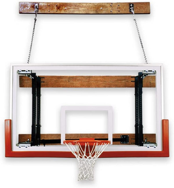 First Team FoldaMount46 Folding Wall Mount Basketball Goal  FoldaMount46 Victory-1