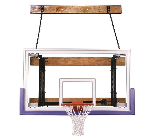 First Team FoldaMount46 Folding Wall Mount Basketball Goal  FoldaMount46 Victory-1