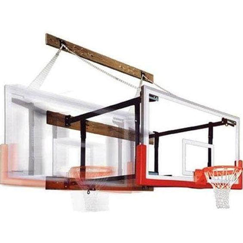 First Team FoldaMount68 Folding Wall Mount Basketball Goal FoldaMount68 Victory-1