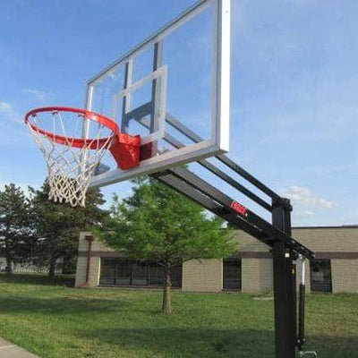 First Team Force In Ground Adjustable Basketball Goal  Force III-GR