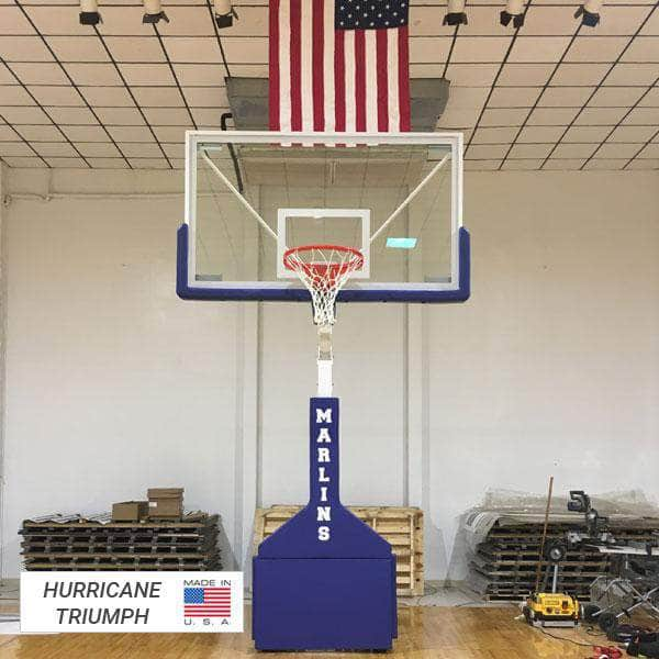 First Team Hurricane Portable Basketball Goal Hoop Hurricane Triumph Hurricane Triumph-FL