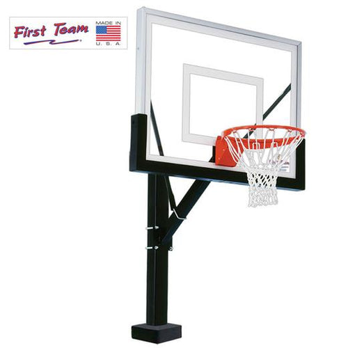 First Team HydroSport Swimming Poolside Basketball Hoop Goal HydroSport II