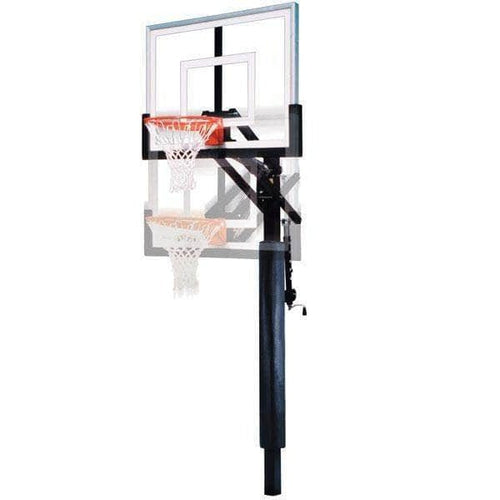 First Team Jam In Ground Adjustable Basketball Goal Jam II-1