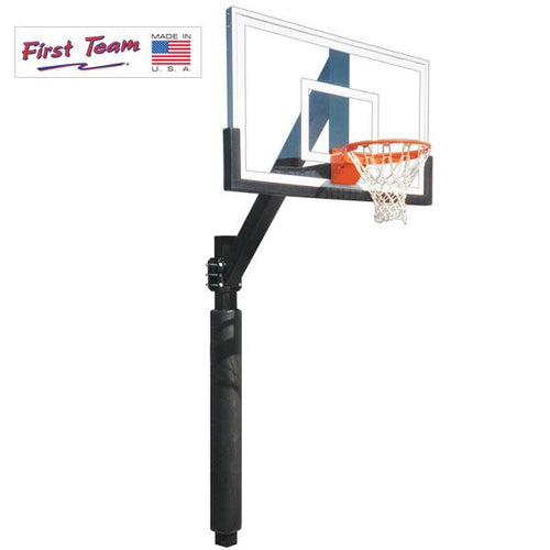 First Team Legend Jr. BP Fixed Height In Ground Basketball Goal  Legend Jr. III-BP