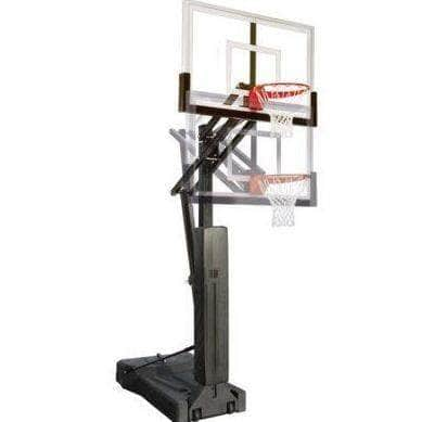 First Team OmniSlam Adjustable Outdoor Portable Basketball Hoop System  OmniSlam II-BK