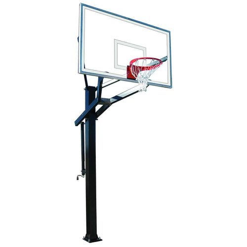 First Team PowerHouse 6 In Ground Adjustable Basketball Goal  PowerHouse 660-OR