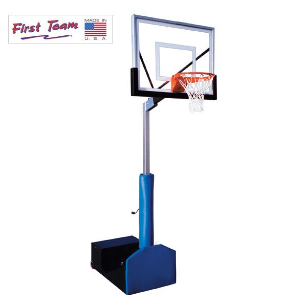 First Team Rampage Portable Basketball Goal Hoop Rampage Rampage II-GL