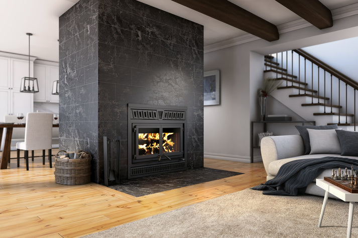 Valcourt Waterloo Square High Efficiency Wood Fireplace FP15