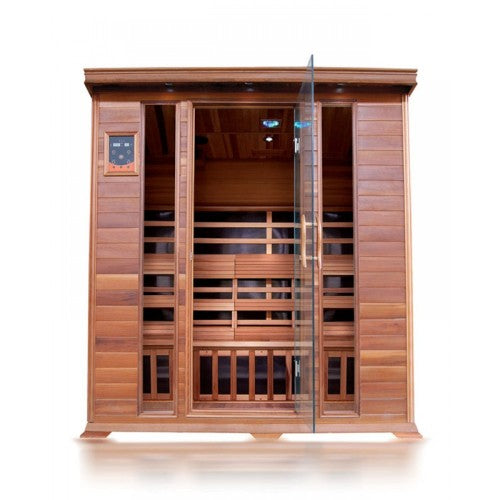 SunRay Seqouia 4-Person Indoor Infrared Sauna HL400K