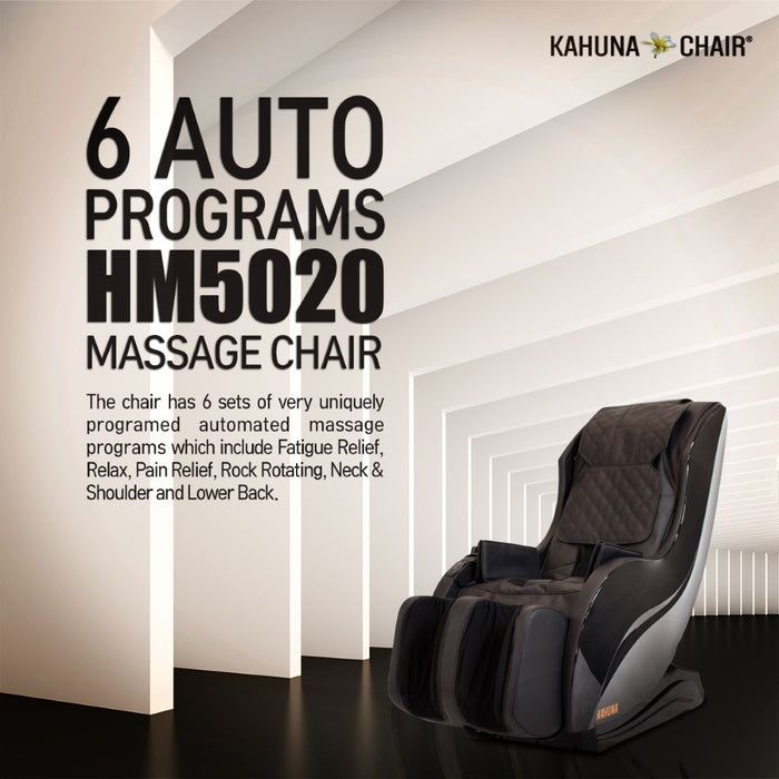 Kahuna Massage Chair HM-5020 with heating therapy Black