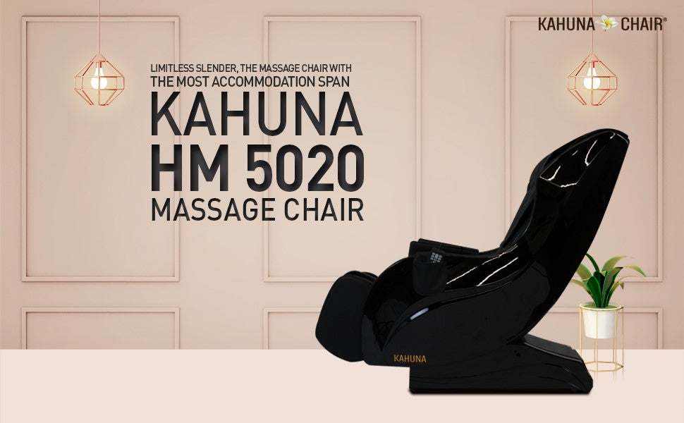 Kahuna Massage Chair HM-5020 with heating therapy Black