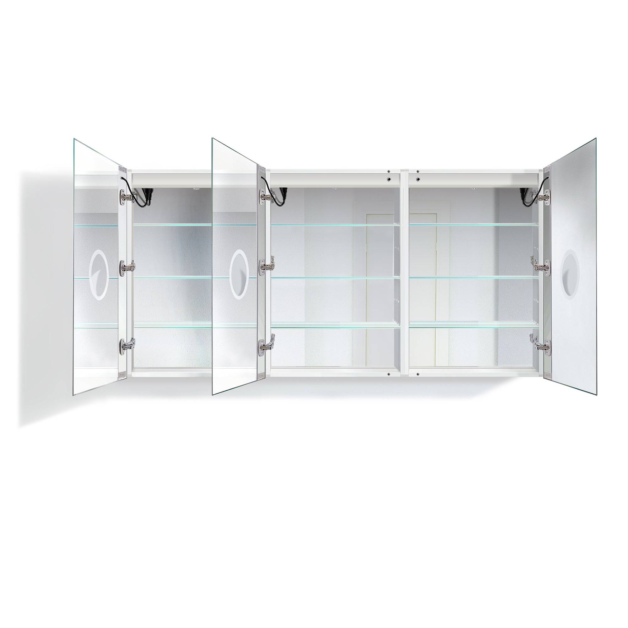 Krugg Svange 72″ X 36″ LED Medicine Cabinet w/Dimmer & Defogger 7236TLLR