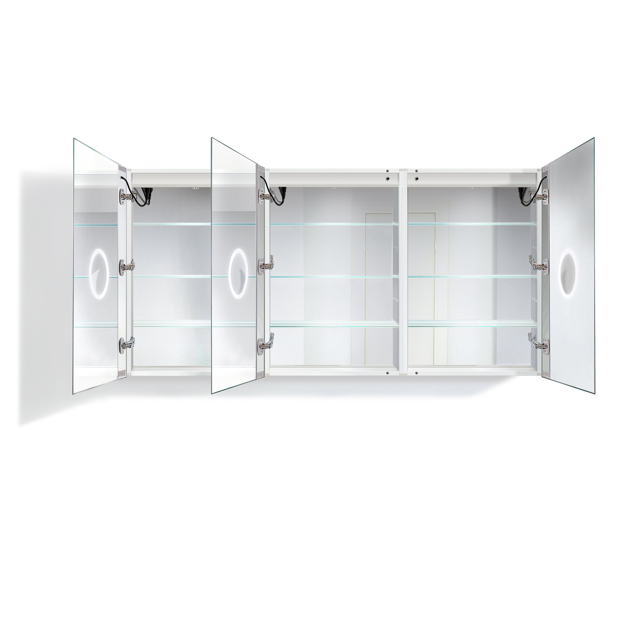 Krugg Svange 72″ X 36″ LED Medicine Cabinet w/Dimmer & Defogger 7236TLLR