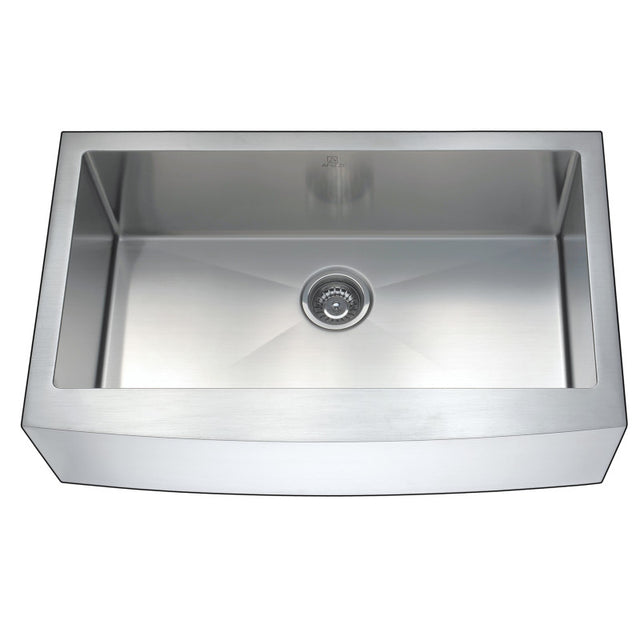 ANZZI Elysian Farmhouse 36 in. Kitchen Sink with Accent Faucet KAZ3620-031O