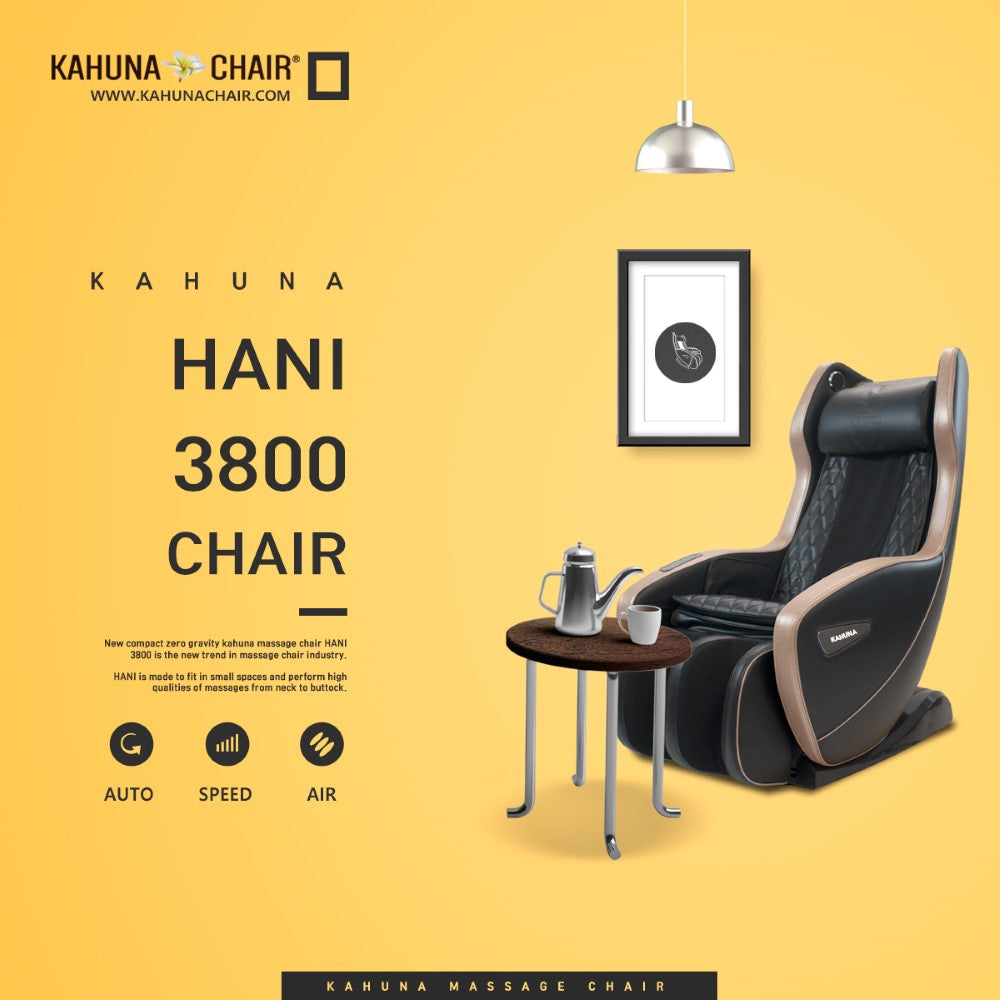 Kahuna Compact Massage Chair HANI-3800 Black