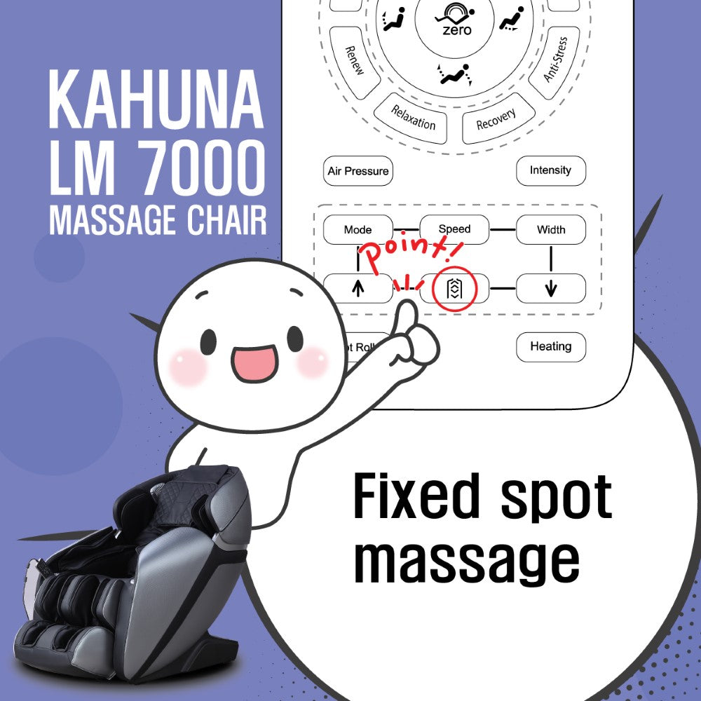 Kahuna Massage Chair LM-7000 Black