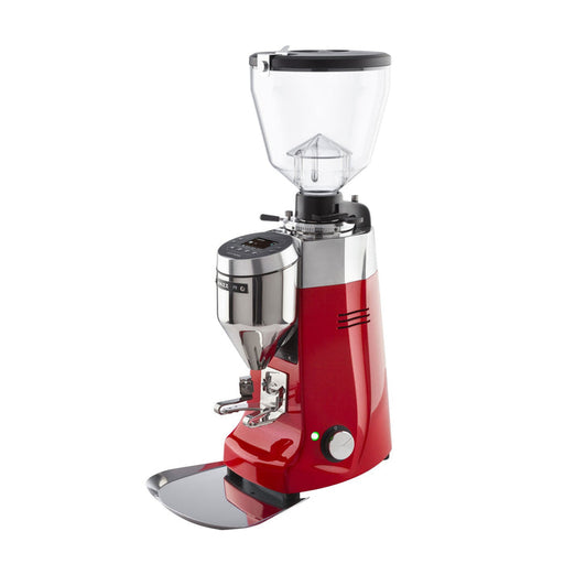 Mazzer Kony S Electronic Commercial Espresso Grinder - Red MAZKONYSELEC-RED