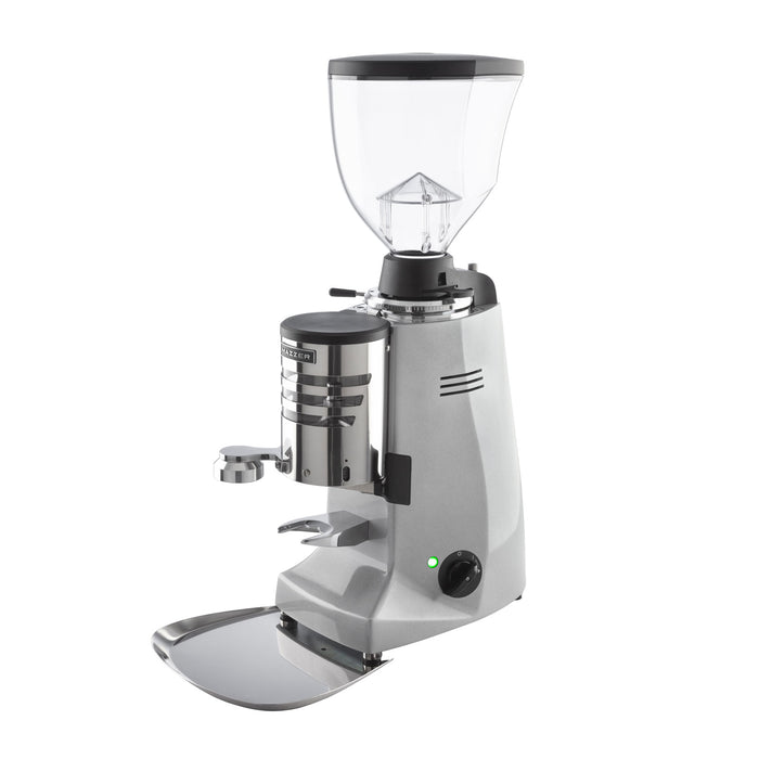 Mazzer Major V Manual Doser Commercial Espresso Grinder - Silver MAZMAJVAUTO-SILVER