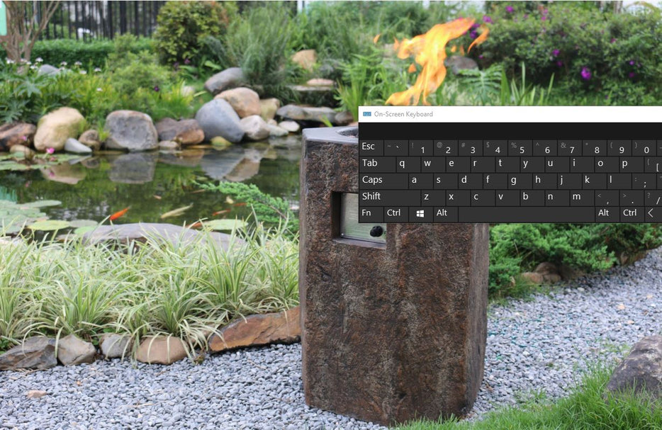 Modeno Basalt Column Fire Pit - OFG601