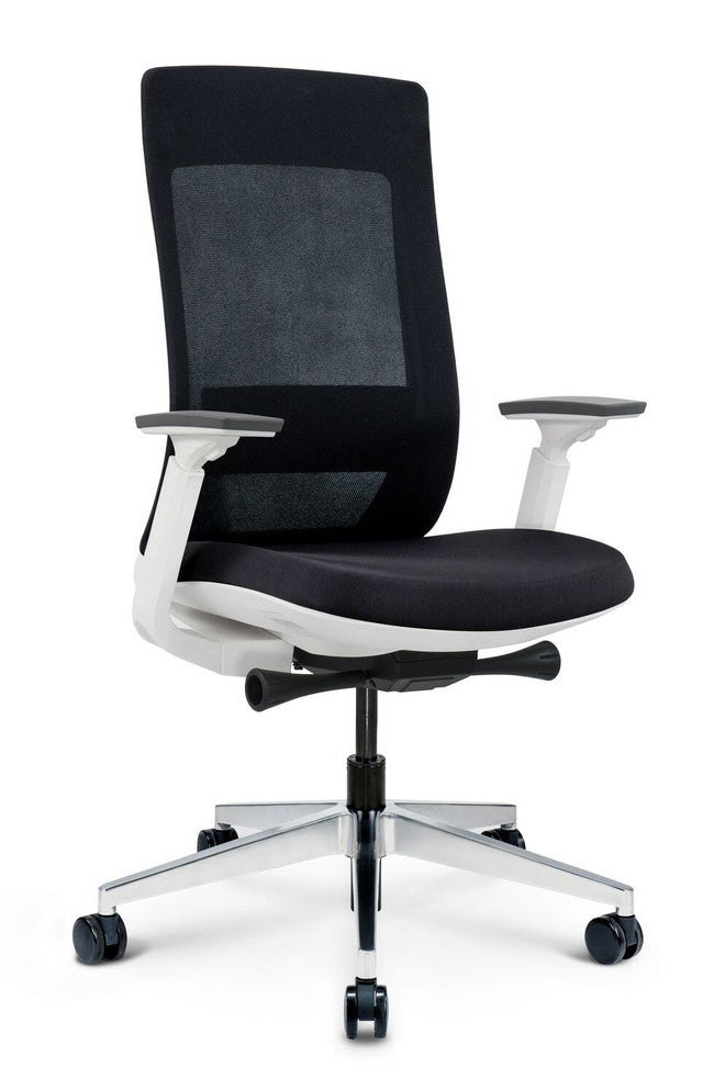 EuroTech Elevate Executive Task Chair White Frame EUR-ELV2-WHT