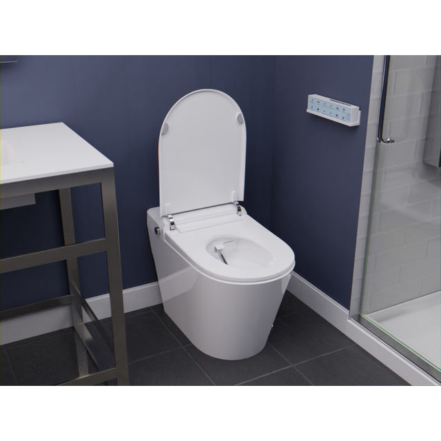 ENVO ENVO Echo Elongated Smart Toilet Bidet in White with Auto Open, Auto Flush, Voice and Wifi Controls TL-ST950WIFI-WH