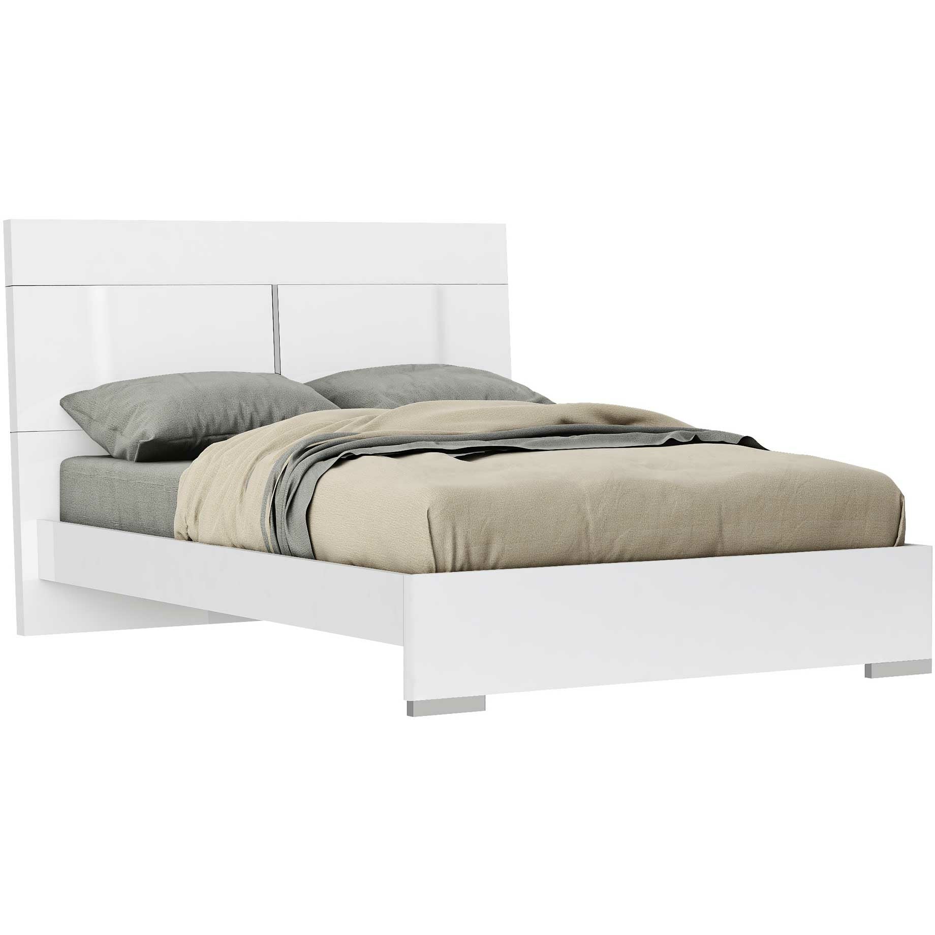 Whiteline Modern Living - Kimberly Bed Queen BQ1617-WHT