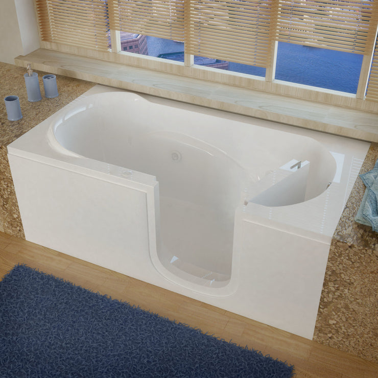 MediTub 3060SI Step-In 30 x 60 White Bathtub 3060SILWS