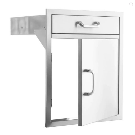 PCM 260 Series 21-Inch Access Door & Drawer Combo - RO BBQ | BBQ-260-SV24-DR1