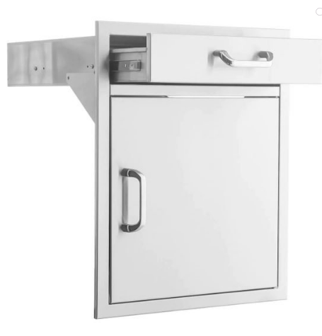 PCM 260 Series 21-Inch Access Door & Drawer Combo - RO BBQ | BBQ-260-SV24-DR1