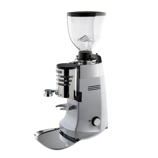Mazzer Robur S Manual Doser Commercial Espresso Grinder - Silver MAZROBURSAUTO-SILVER