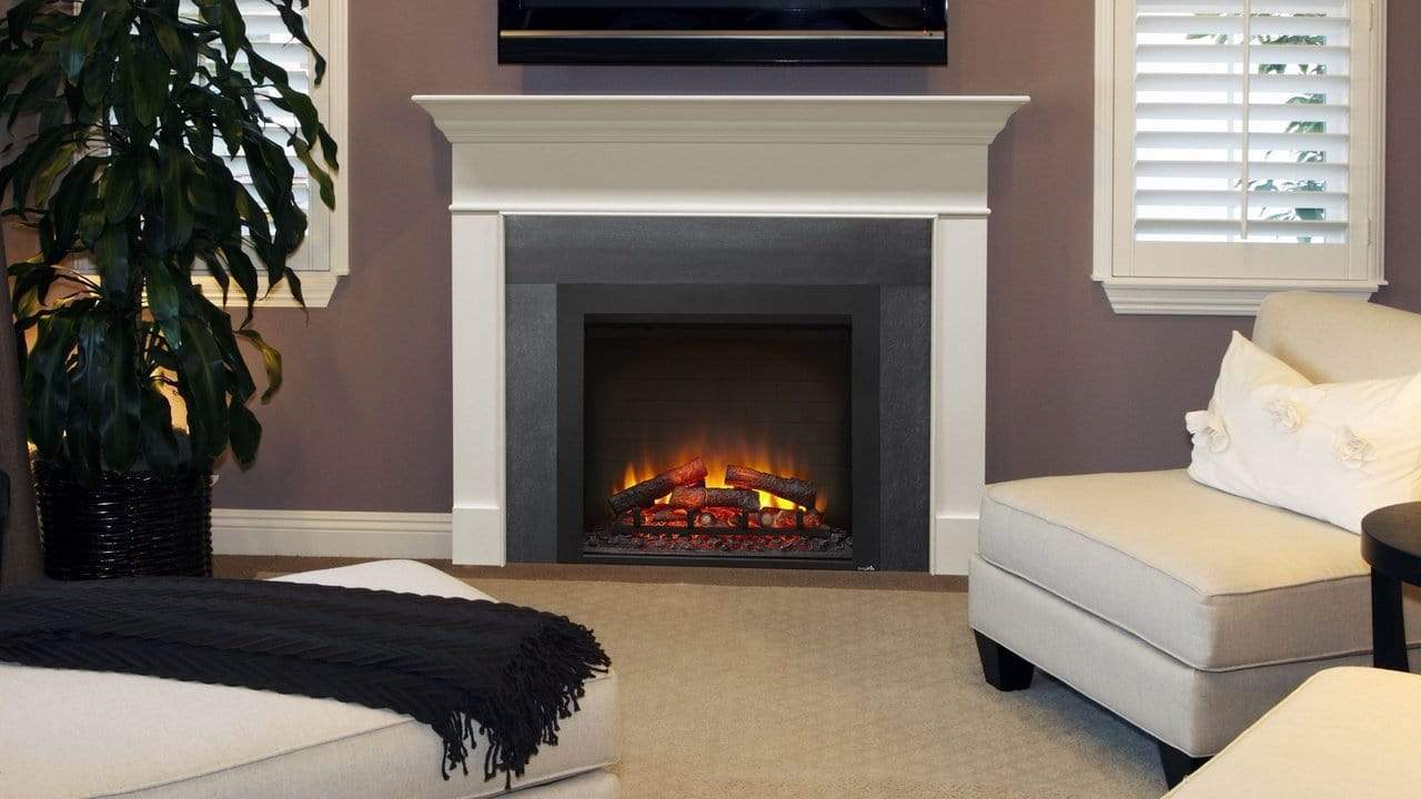 SimpliFire Built-In 30" Electric Fireplace SF-BI30-EB