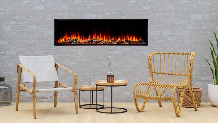 SimpliFire Forum 43-inch Electric Outdoor Fireplace SF-OD43