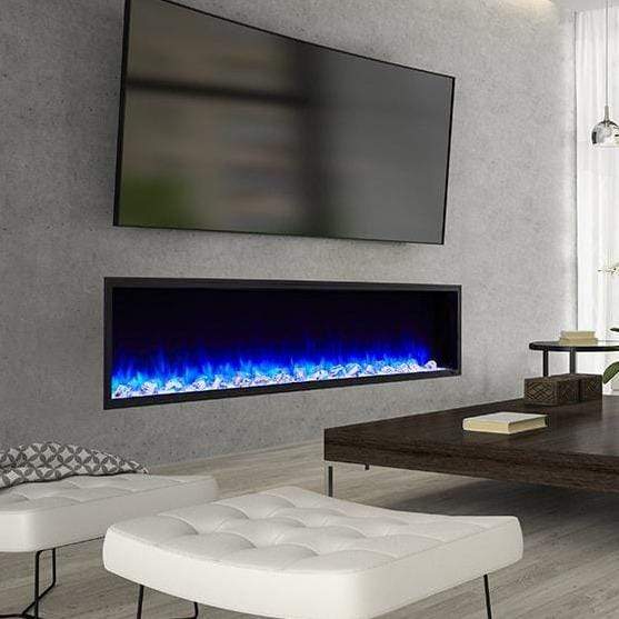 SimpliFire Scion 78" Electric Fireplace SF-SC78-BK