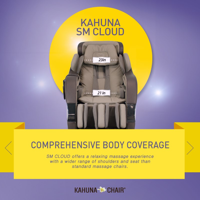 Kahuna Massage Chair SM-7300S CLOUD Edition