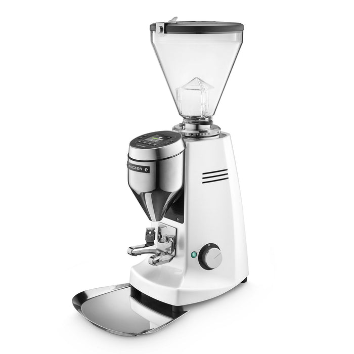 Mazzer Super Jolly V Pro Electronic Commercial Espresso Grinder - White MAZSUPJVPEWHT