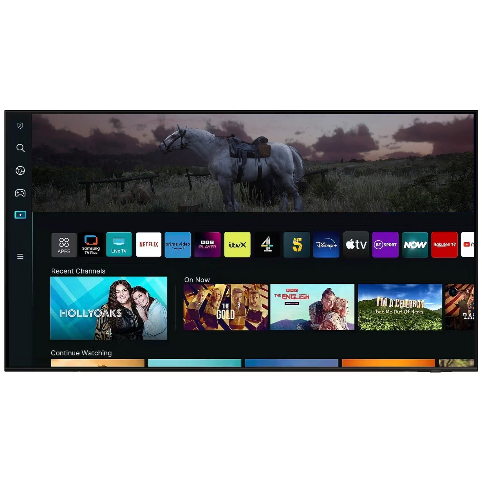 Titan Outdoor TV 43 Inch Titan Weatherproof Outdoor TV Full Sun S-100 QLED 4K Smart TV Powered By Samsung Tizen SmartThings