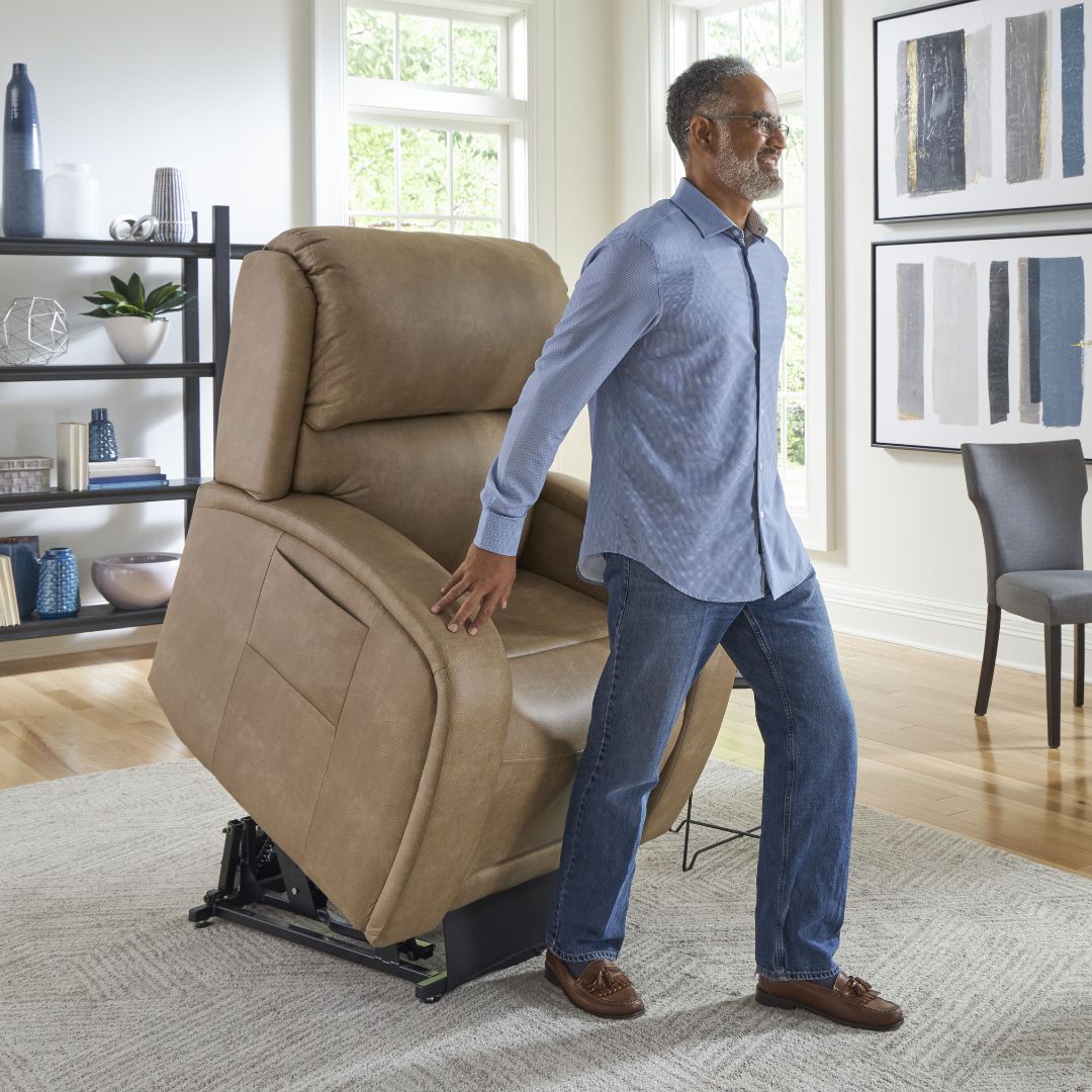 UltraComfort UC798 Evren Medium/Large Zero Gravity Power Recliner Lift Chair UC798-MLA-DSC-IAN