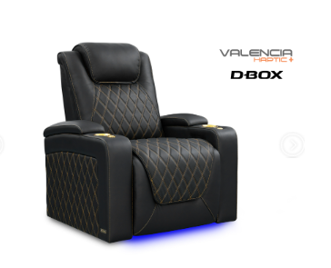 Valencia D-BOX Haptic+ Oslo Ultimate Luxury Edition 1 Single Seating