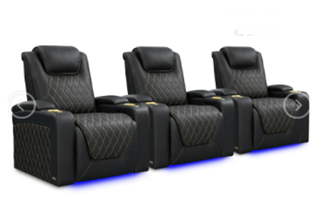 Valencia D-BOX Haptic+ Oslo Ultimate Luxury Edition 3 Single Seatings