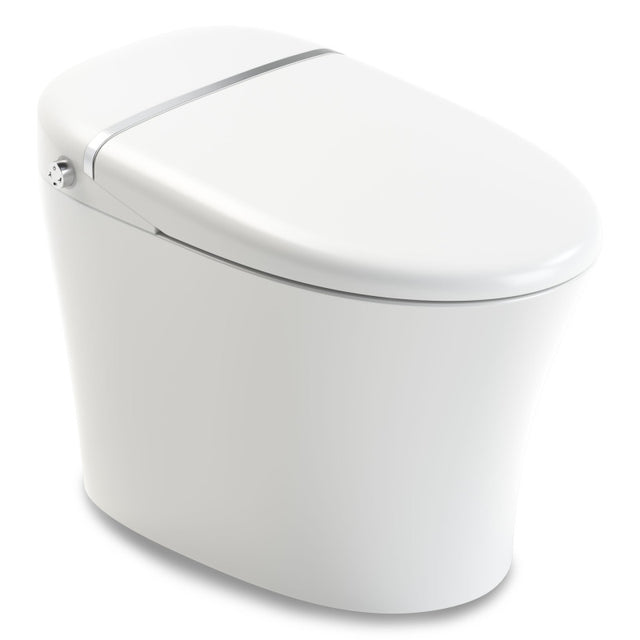 Anzzi ENVO Aura Smart Toilet Bidet with Remote & Auto Flush TL-STSF851WH